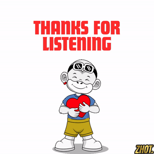 Thank You For Your Time Listening GIF