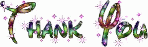 Thank You Glitter Walt Disney Font GIF