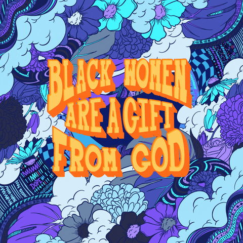 Thank You God Black Women Gift From God GIF