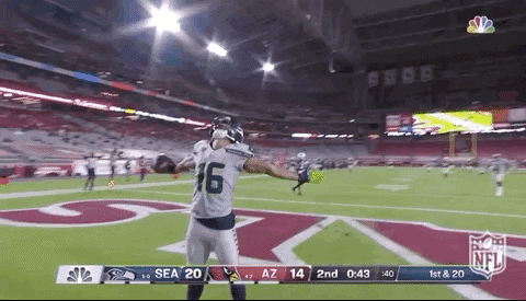 Thank You God Football Player Points Up GIF