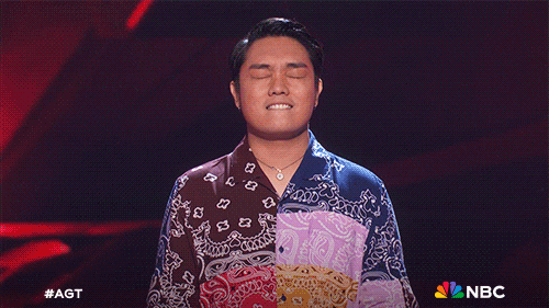Thank You God Happy Guy Look Up GIF