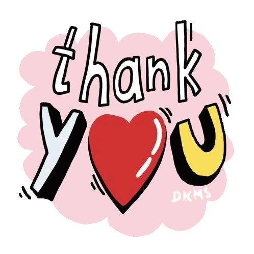 Thank You Heart Cartoon