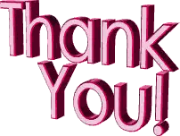 Thank You in Pink Letters