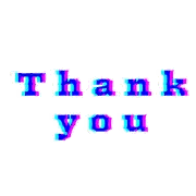 Thank You in Pixel Art