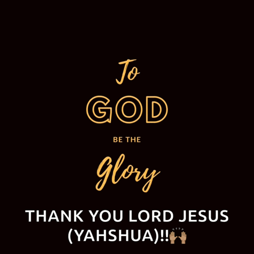 Thank You Lord Jesus