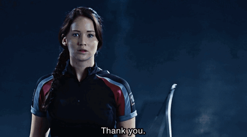 Thank You May The Odds Be In Your Favor GIF