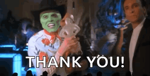 Thank You Moment Of The Mask GIF