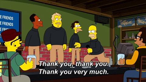 Thank You Office The Simpsons GIF