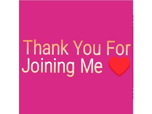 Thank You Sign With Red Heart