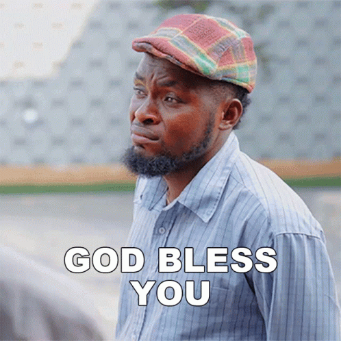 Thank You Sir God Bless You GIF