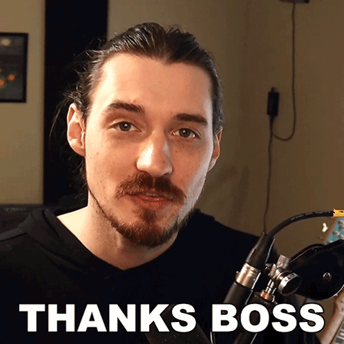 Thank You Sir Thanks Boss GIF