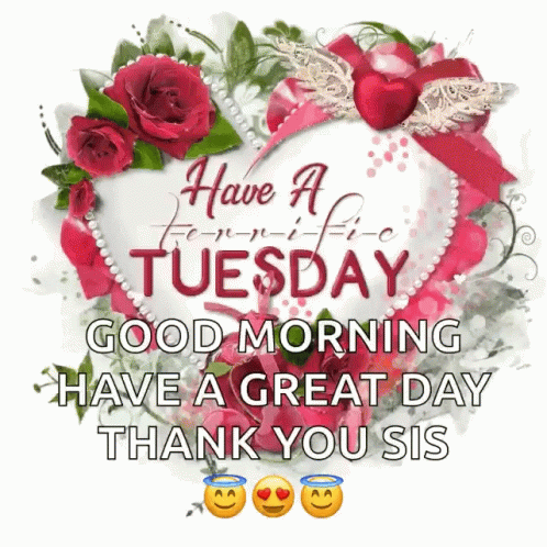 Thank You Sisiter Have A Blessed Tuesday GIF