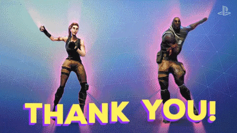 Thank You Tandem Fortnite Default Dance GIF