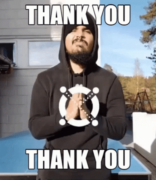 Thank You Thank You Chest Pump GIF