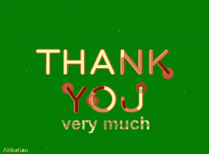Thank You Very Much GIF