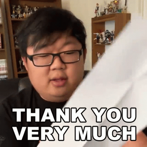 Sungwon Cho Thank You Very Much GIF