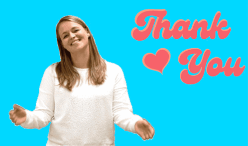 Thank You Very Much Cute Pink Heart GIF