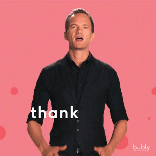 Thank You Very Much GIF