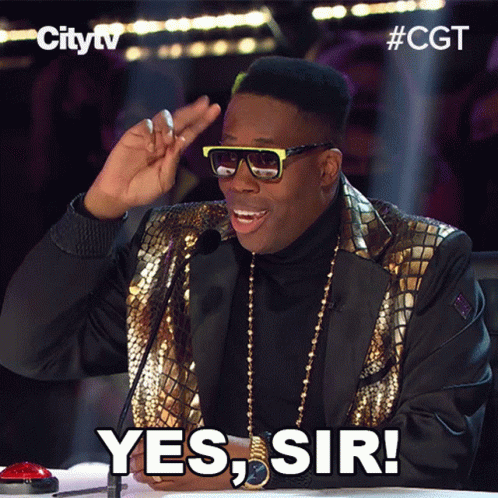 Thank You Yes Sir Kardinal Offishall GIF