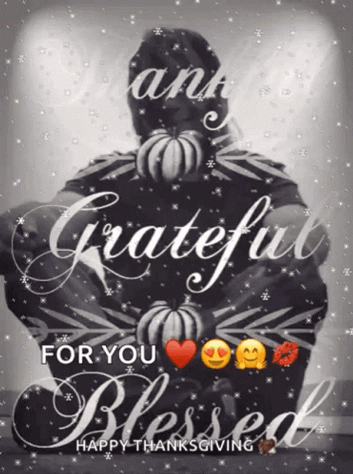 Thankful And Grateful For You GIF