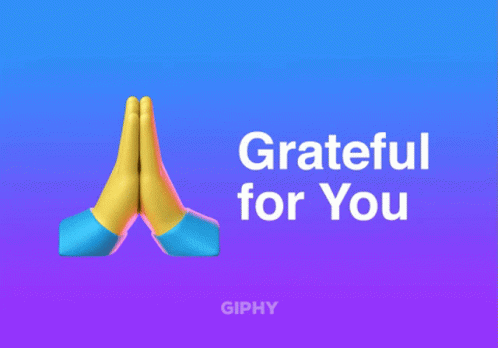Thankful For You Hand Gesture GIF
