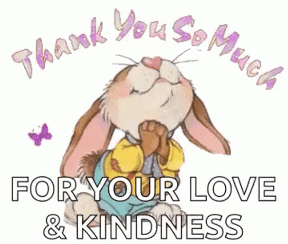 Thankful For Your Love And Kindness GIF