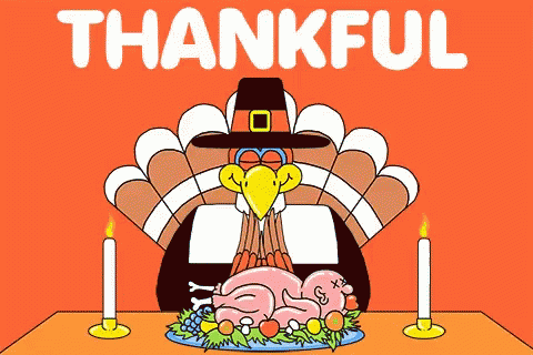 Thankful Happy Turkey Day GIF