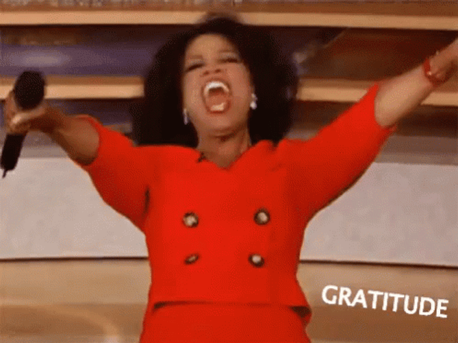 Thankful Oprah Winfrey GIF