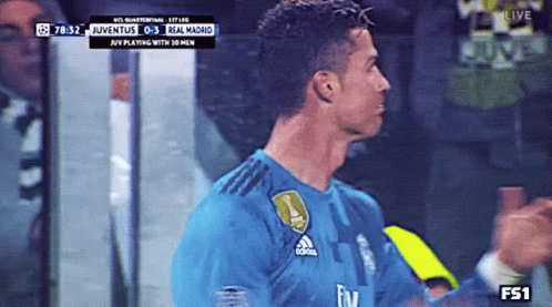 Thankful Ronaldo Bicycle Kick Goal GIF