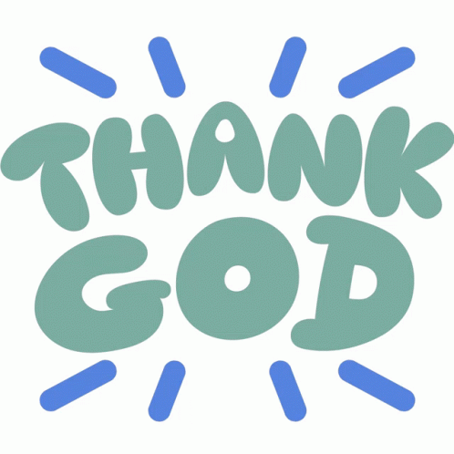 Thanking Good God GIF