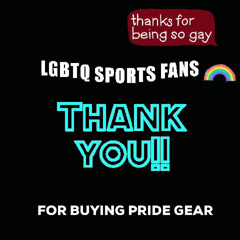 Thanks for Being So Gay Sign