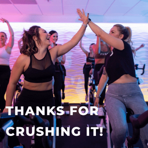 Thanks For Crushing It High Five GIF