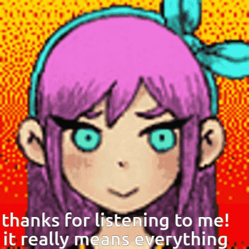 Thanks For Listening Menacing Gaze Aubrey GIF