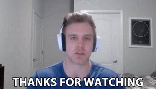 Thanks For Watching Actor Dave Olson GIF
