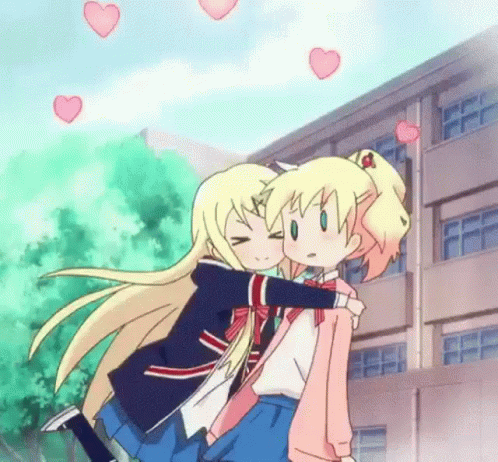 Thanks Girl Kiniro Mosaic Alice Cartelet Karen Kujo GIF