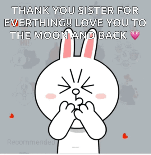 Thanks Girl Line Friends Cony Blowing Kiss GIF