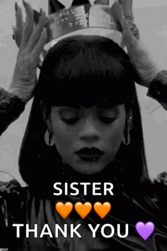 Thanks Girl Rihanna Putting Crown On Head GIF