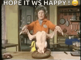 Thanksgiving Cooking Turkey Meme GIF
