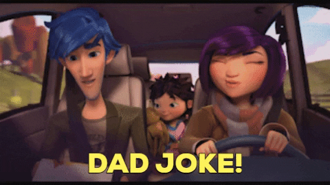 Thanksgiving Dad Joke Animal Crackers GIF