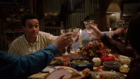 Thanksgiving Dinner By Goldbergs Family GIF