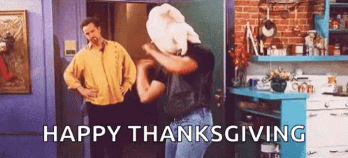 Thanksgiving Funny Joey Dancing GIF
