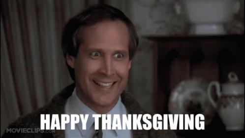 Thanksgiving Funny Clark Griswold Meme GIF