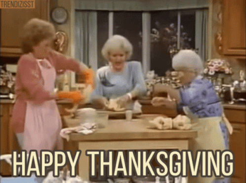 Thanksgiving Funny The Golden Girls GIF