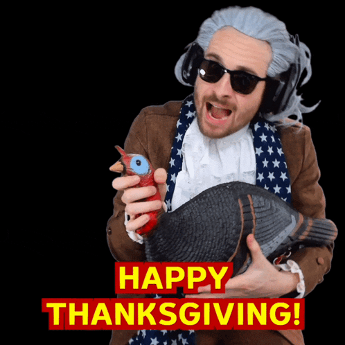 Thanksgiving Funny Happy Meme GIF