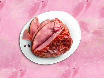 Thanksgiving Ham Dinner GIF