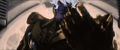 Thanos Has Hair Ill Do Shave It Myself GIF