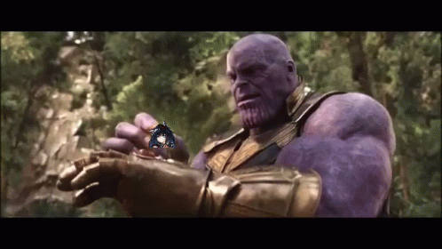 Thanos Holding Butterfly