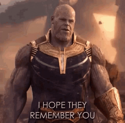 Thanos I Am Inevitable Avengers Movie GIF