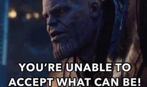 Thanos I Am Inevitable Josh Brolin GIF