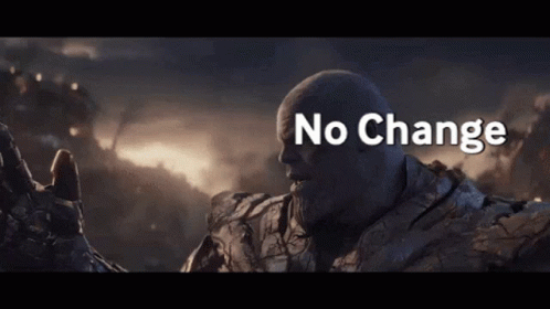 Thanos I Am Inevitable No Charge Meme GIF